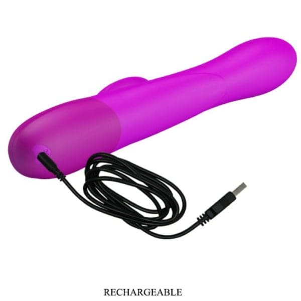 PRETTY LOVE - DEMPSEY RECHARGEABLE INFLATABLE VIBRATOR 8